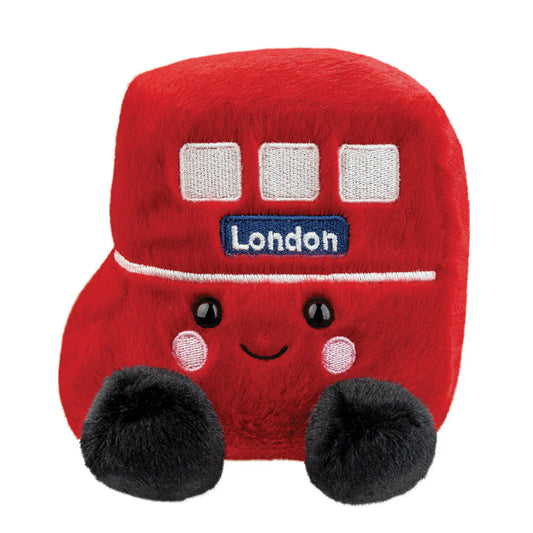 Palm Pals Bertie the Red Bus 5 Inch Plush Soft Toy