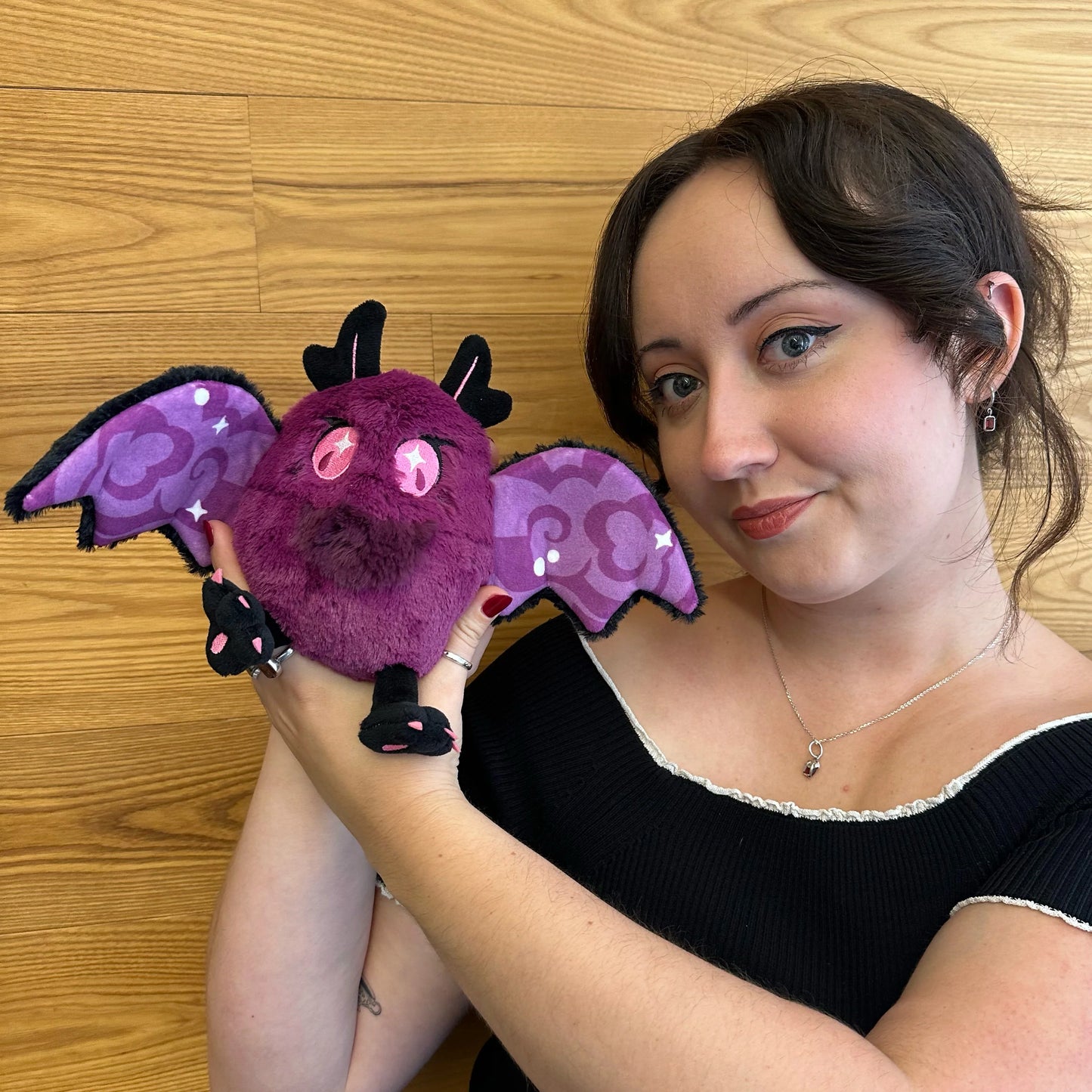 Squishable Alter Egos Series: 21 Poison Mothman Snacker Plush Soft Toy