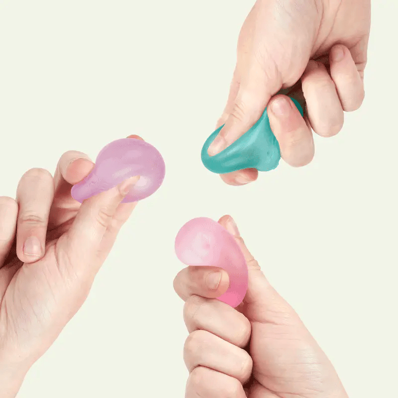 SPEKS Gump Mini Multi Colour Packs - The Memory Gel Stress Ball (6 Pack)