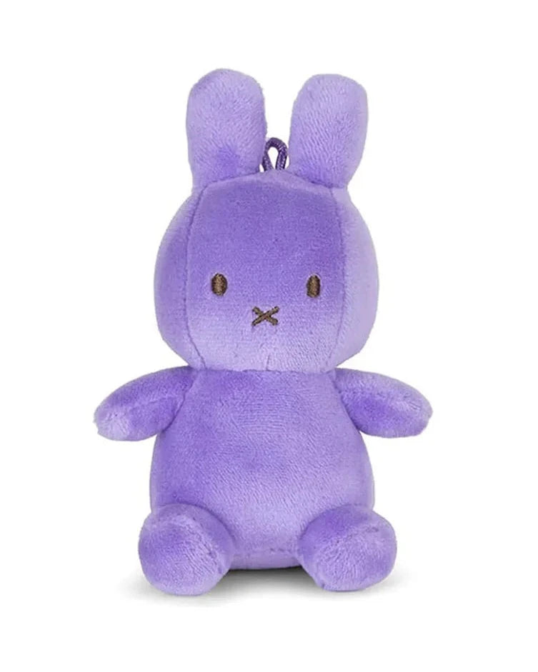 Miffy Lucky Charm Mini Bright Lilac Plush Soft Toy in Giftbox 10cm