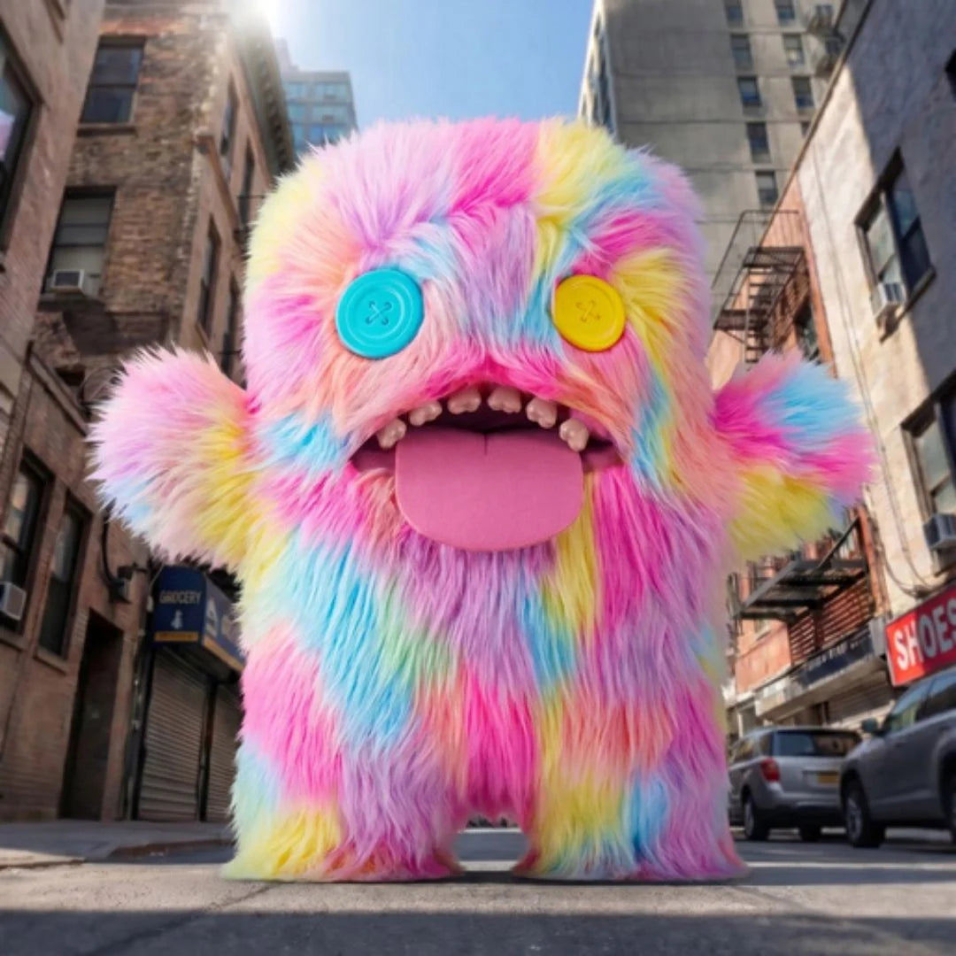 Fuggler Bigg Fuggs XL Oogah Boogah Funny Ugly Monster Plush Soft Toy (Approx 18 Inch)