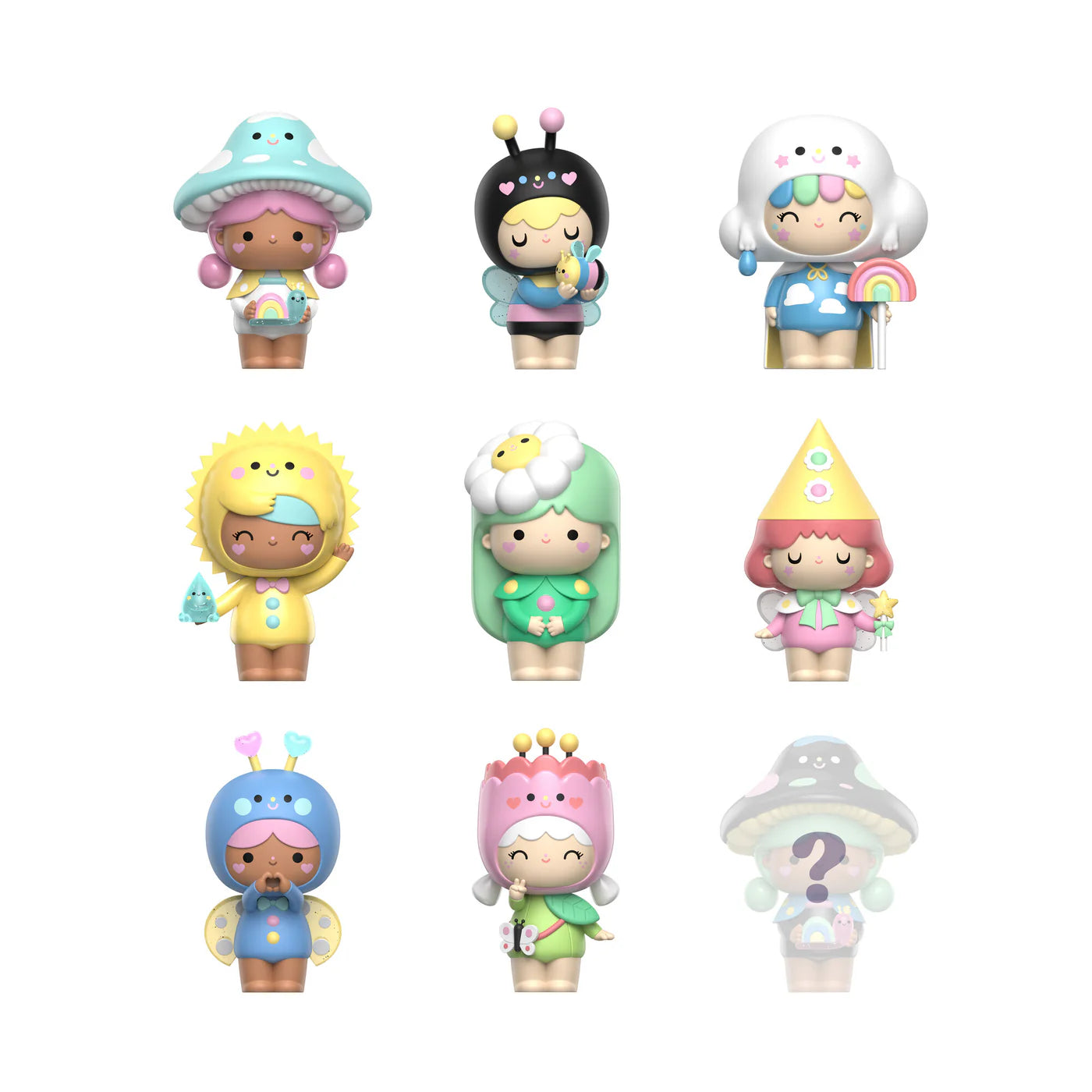Momiji Vinyl Message Doll Magical Meadow Blind Box (x1 Supplied) Approx 7cm Tall Age 15+