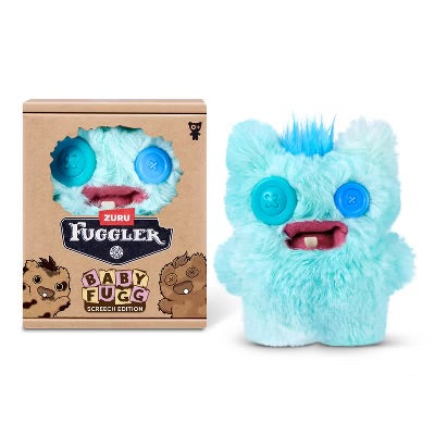 Fuggler Baby Fugg Teal Screech Edition 3.5 Inch Plush Soft Toy