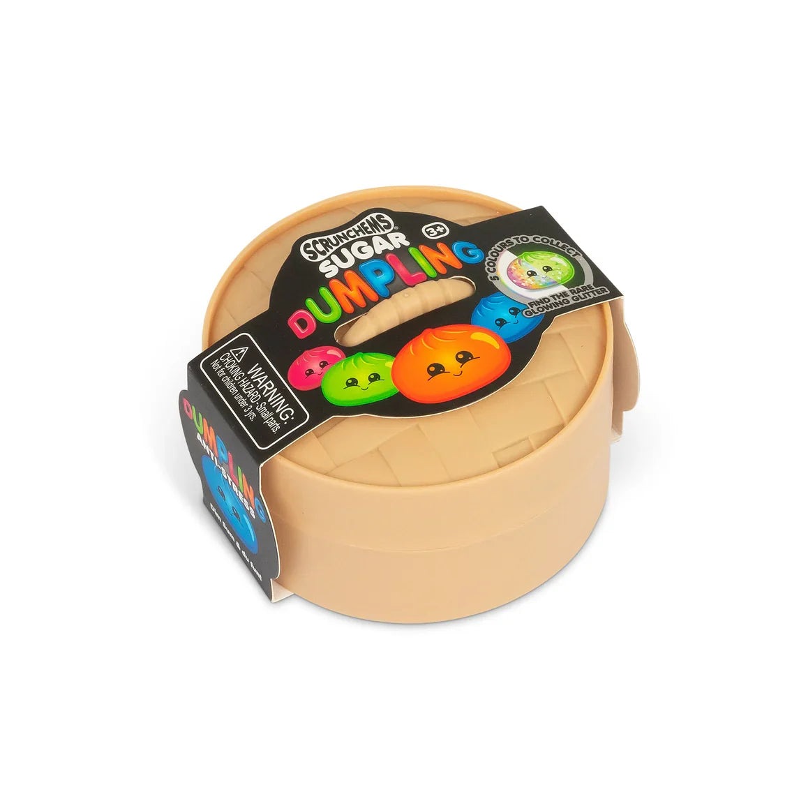 Scrunchems Sugar Dumpling Squishy Fidget Toy (x1 Individual Dumpling Supplied)