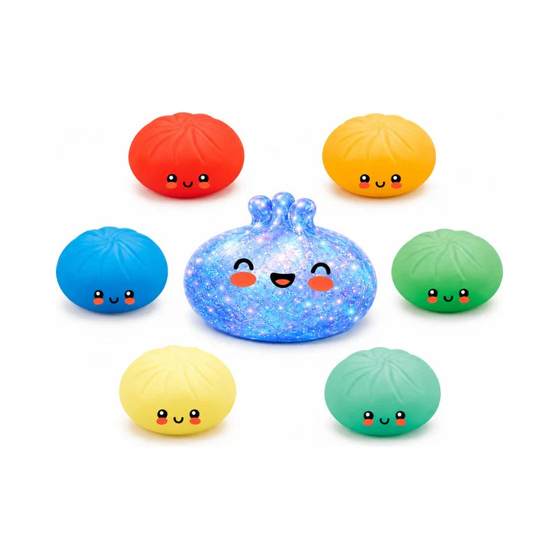 RMS Mystery Squishy Dumpling Blue Holographic Edition (x1 Supplied)
