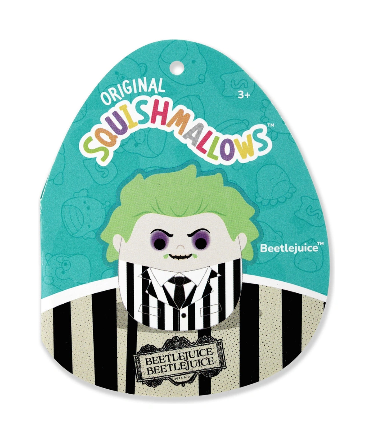 Squishmallows Beetlejuice 8 Inch Plush Soft Toy