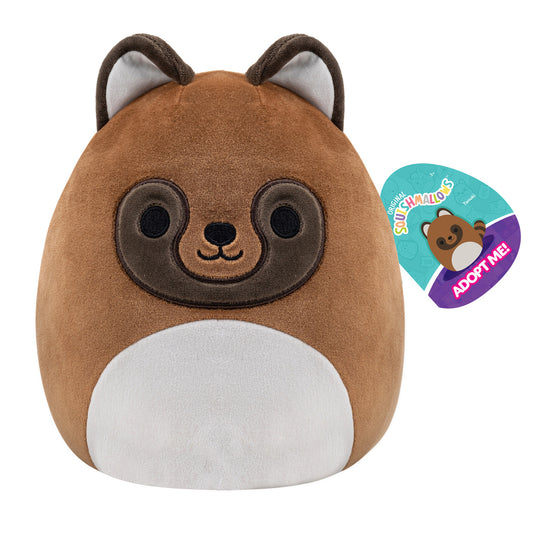 Squishmallows Adopt Me Tanuki 8 Inch Plush Soft Toy