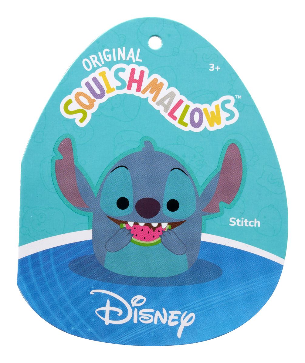 Squishmallows Disney Stitch with Watermelon 8 Inch Plush Soft Toy