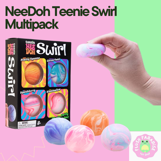 NeeDoh Teenie Swirl Multipack Sensory Fidget Toy (x1 Pack Supplied)