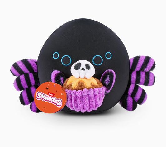 Snackles Halloween Series 1 Plush Soft Toy 8 Inch - Shadow the Spider
