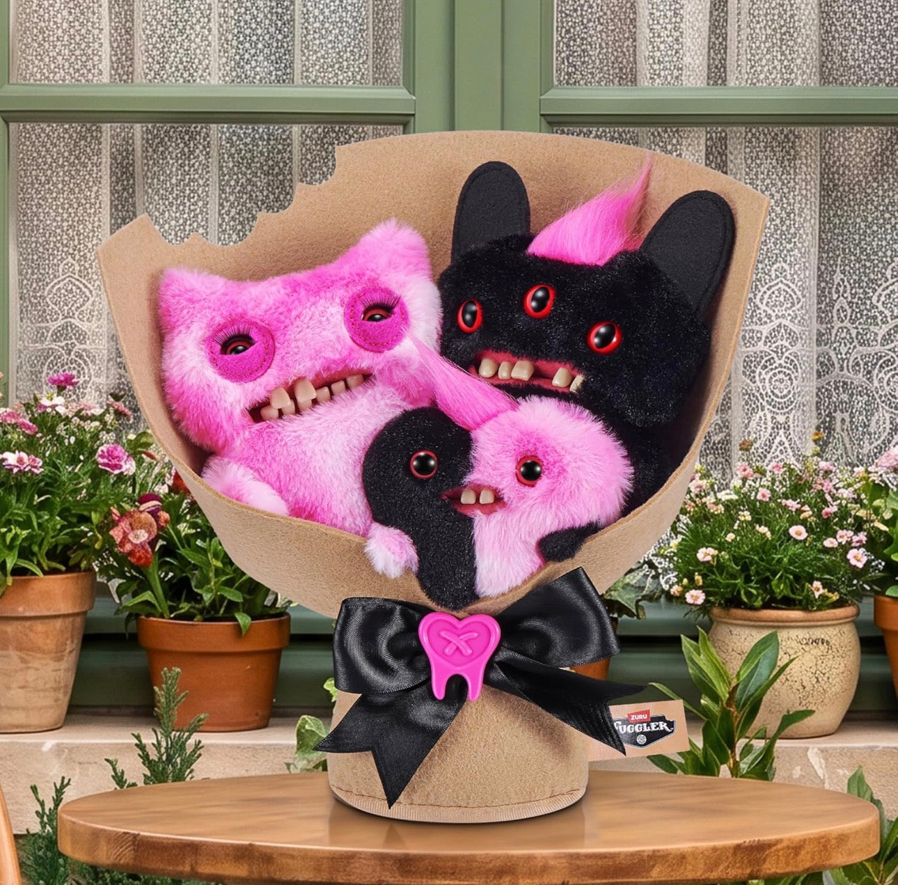 Fuggler Fugg Plush Bouquet By ZURU Munch Munch, Reek-o & Munch-o