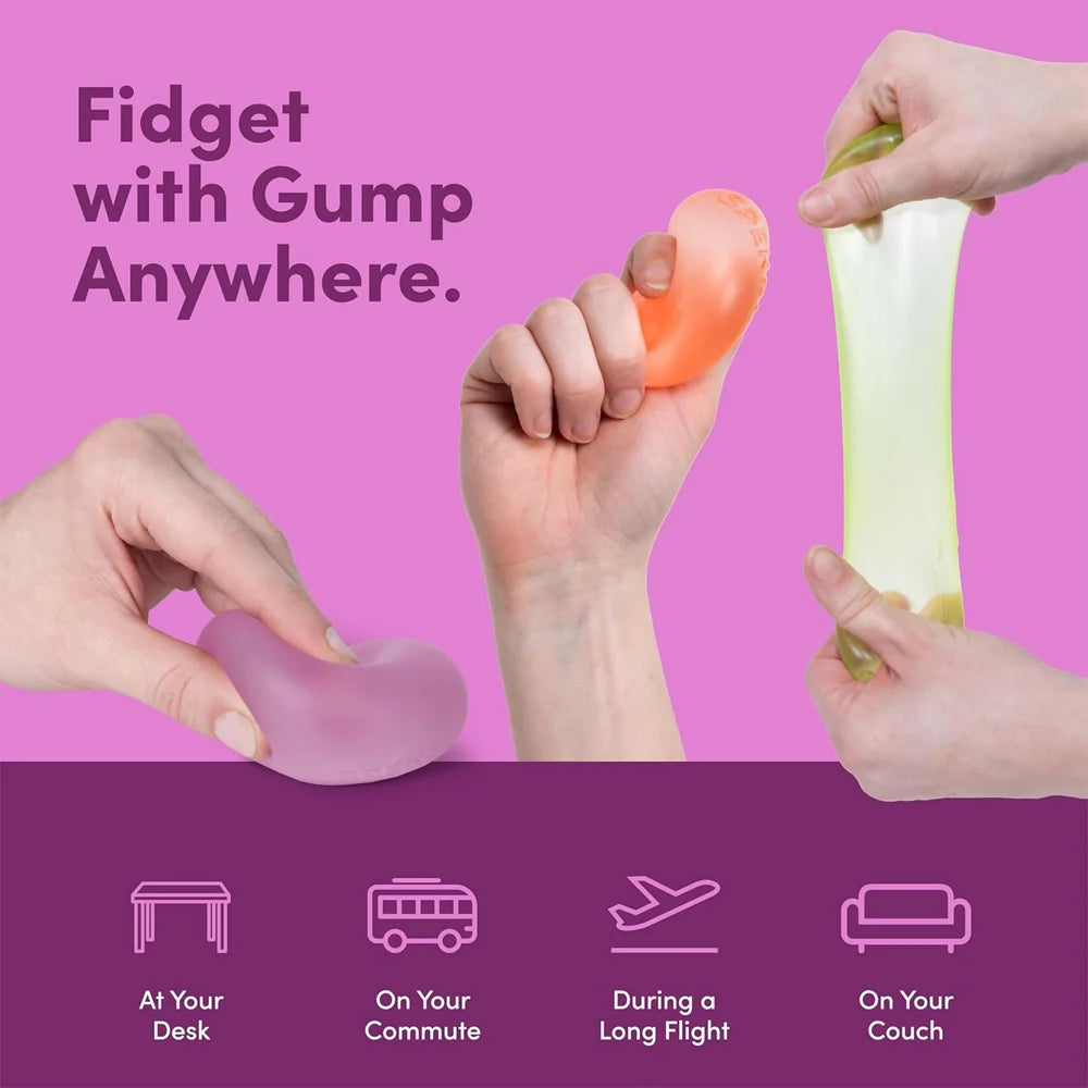 SPEKS Gump Warm 3 Pack – Memory Gel Stress Balls