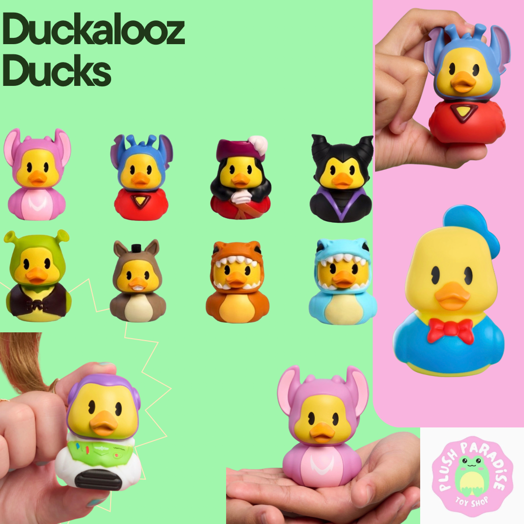 Disney Duckalooz Mini Rubber Duck (x1 Supplied) Approx 7cm