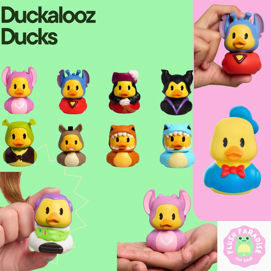 Disney Duckalooz Mini Rubber Duck (x1 Supplied) Approx 7cm