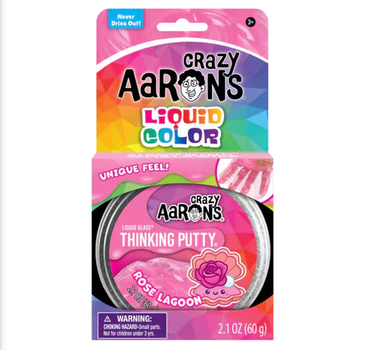 Crazy Aaron’s Rose Lagoon Thinking Putty (90g)