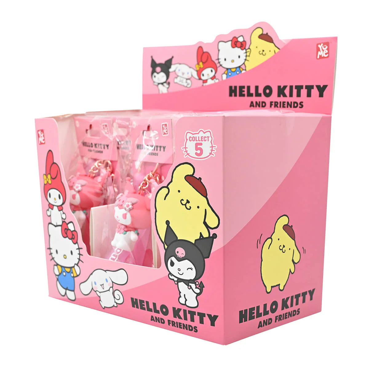 Hello Kitty and Friends Sakura Series Keychains with Hand Strap