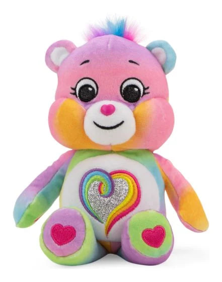 Care Bears Glitter Togetherness Bear 9 Inch Bean Plush Soft Toy