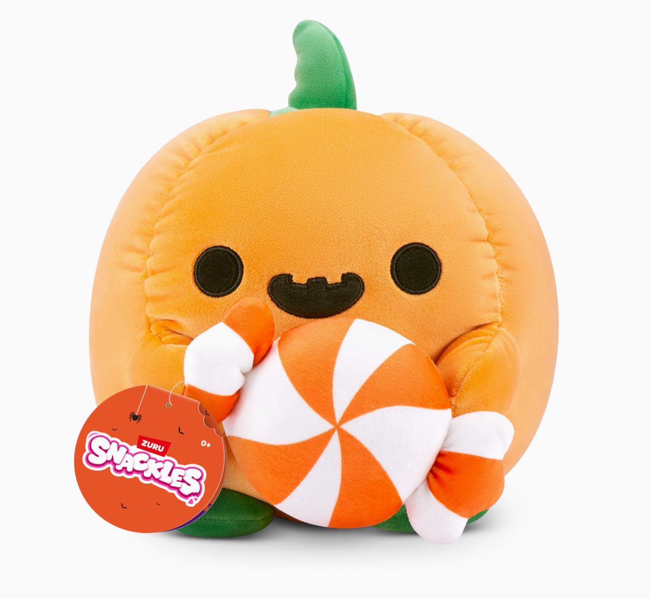 Snackles Halloween Series 1 Plush Soft Toy 8 Inch - Moon the Pumpkin