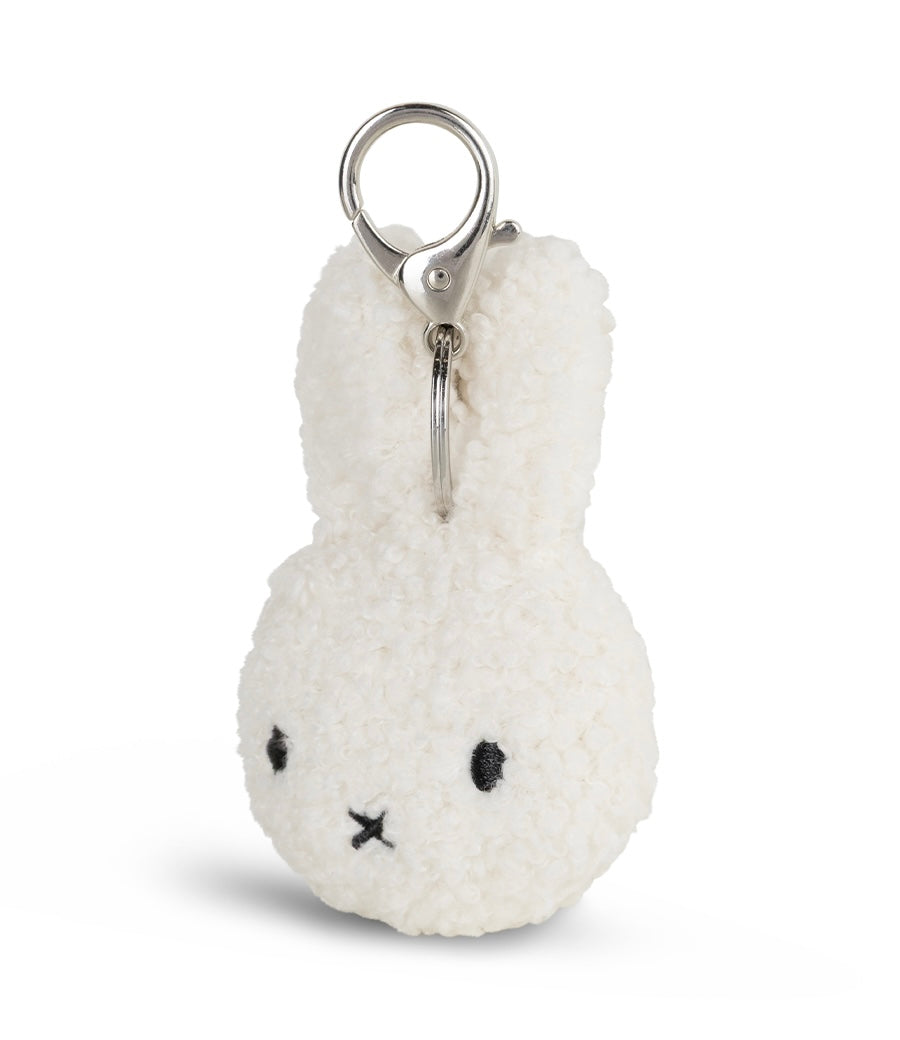 Miffy Tiny Teddy Keyring Cream 10cm - 100% Recycled