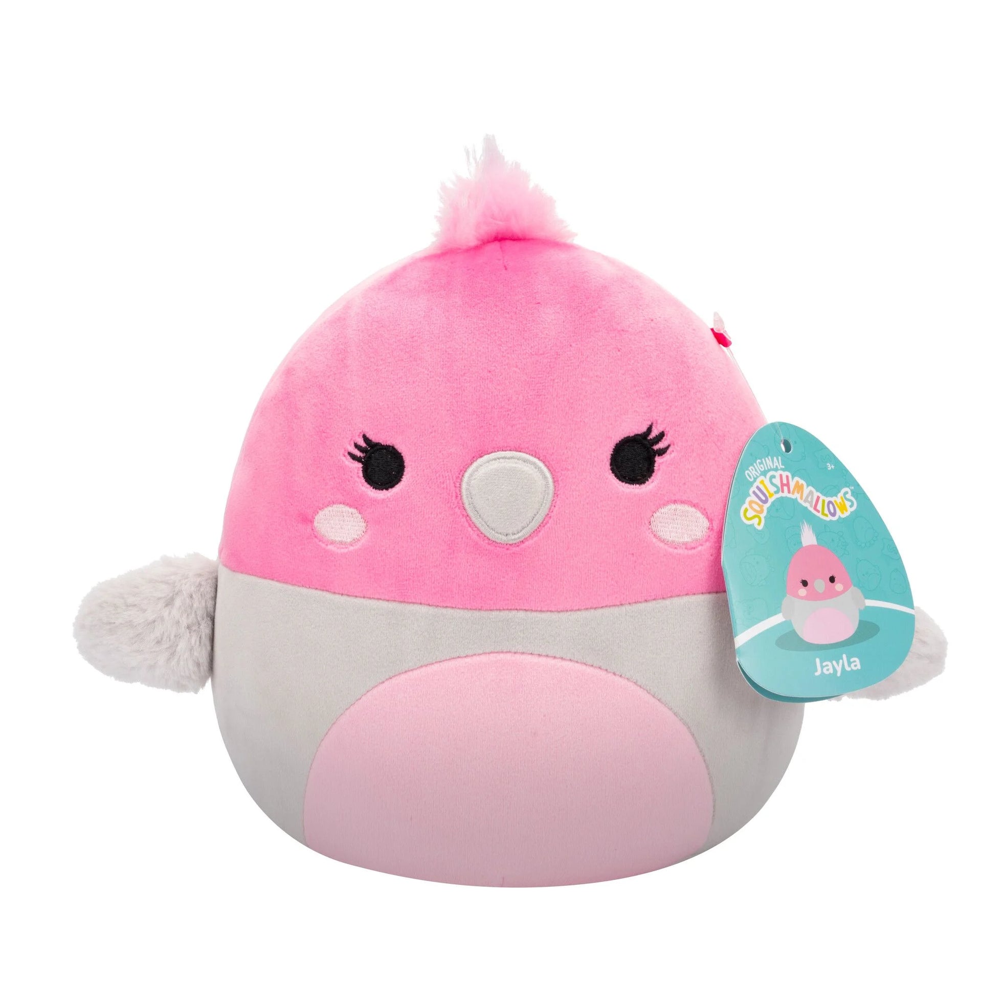 Squishmallows Jayla the Cockatoo Bird 7.5 Inch Plush Soft Toy Plush Paradise