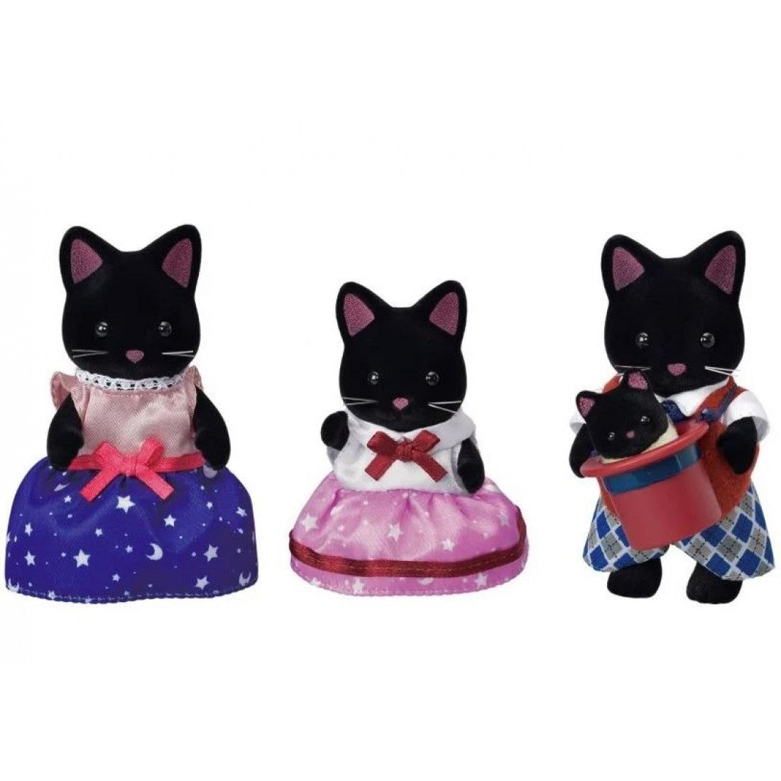 Sylvanian Families Midnight Cat Family