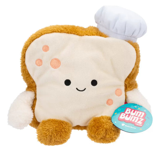 BumBumz Baker Bumz Barb the Bread 7.5 Inch Plush Beanie Filled Toy