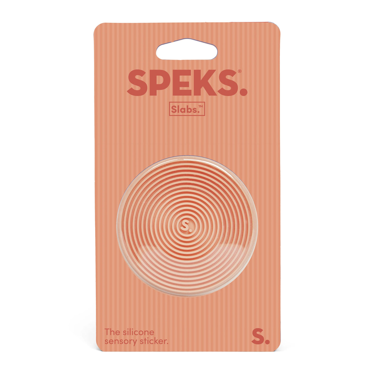 SPEKS Slabs Textured Silicone Sensory Sticker (x1 Supplied)