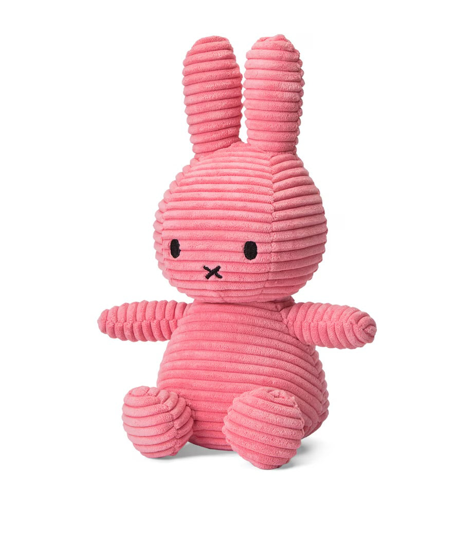 Miffy Corduroy Bubblegum Pink 23cm Plush Soft Toy