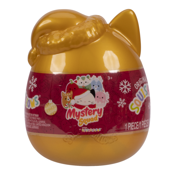 Squishmallows Christmas Mystery Squad 4 Inch Blind Plush Capsule (x1 Supplied)