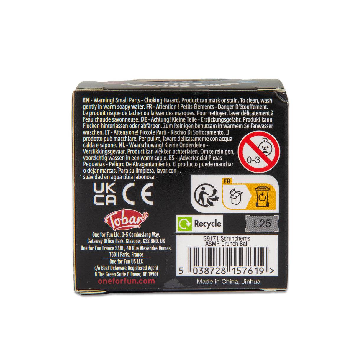 Scrunchems ASMR Crunch Ball Fidget Toy – 1 Supplied