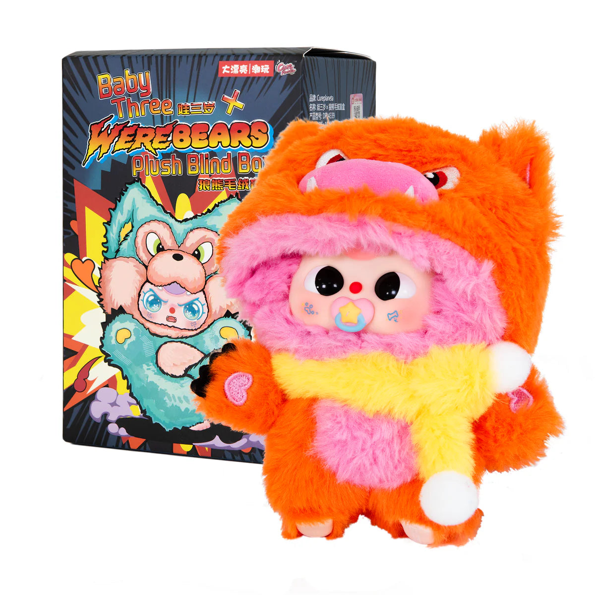 Baby Three X WereBears Plush Blind Box (x1 Supplied)