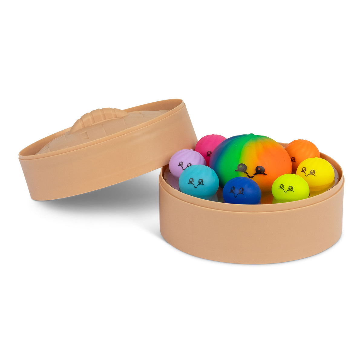 Scrunchems Mega Rainbow Dumpling Fidget Toy Set – 9 Pieces