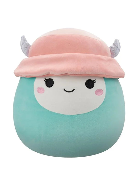 Squishmallows Yollie the Yeti with Bucket Hat 12 Inch Plush Soft Toy