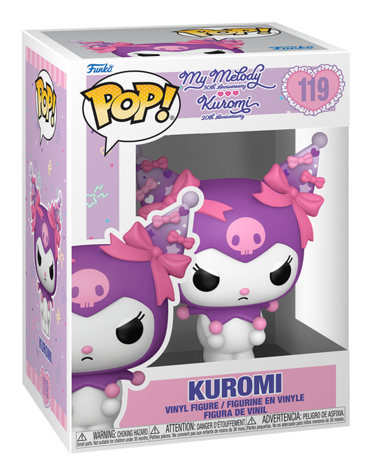 Funko Pop! Vinyl Sanrio My Melody & Kuromi: 20th Anniversary: Pop! Vinyl Figure: Kuromi (Grumpy) 119