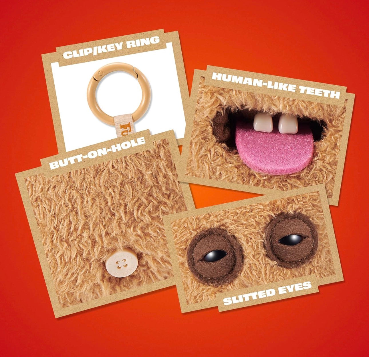 Fuggler by ZURU Fugg Nuggets Plush Bag Charms Mystery Box (x1 Supplied)