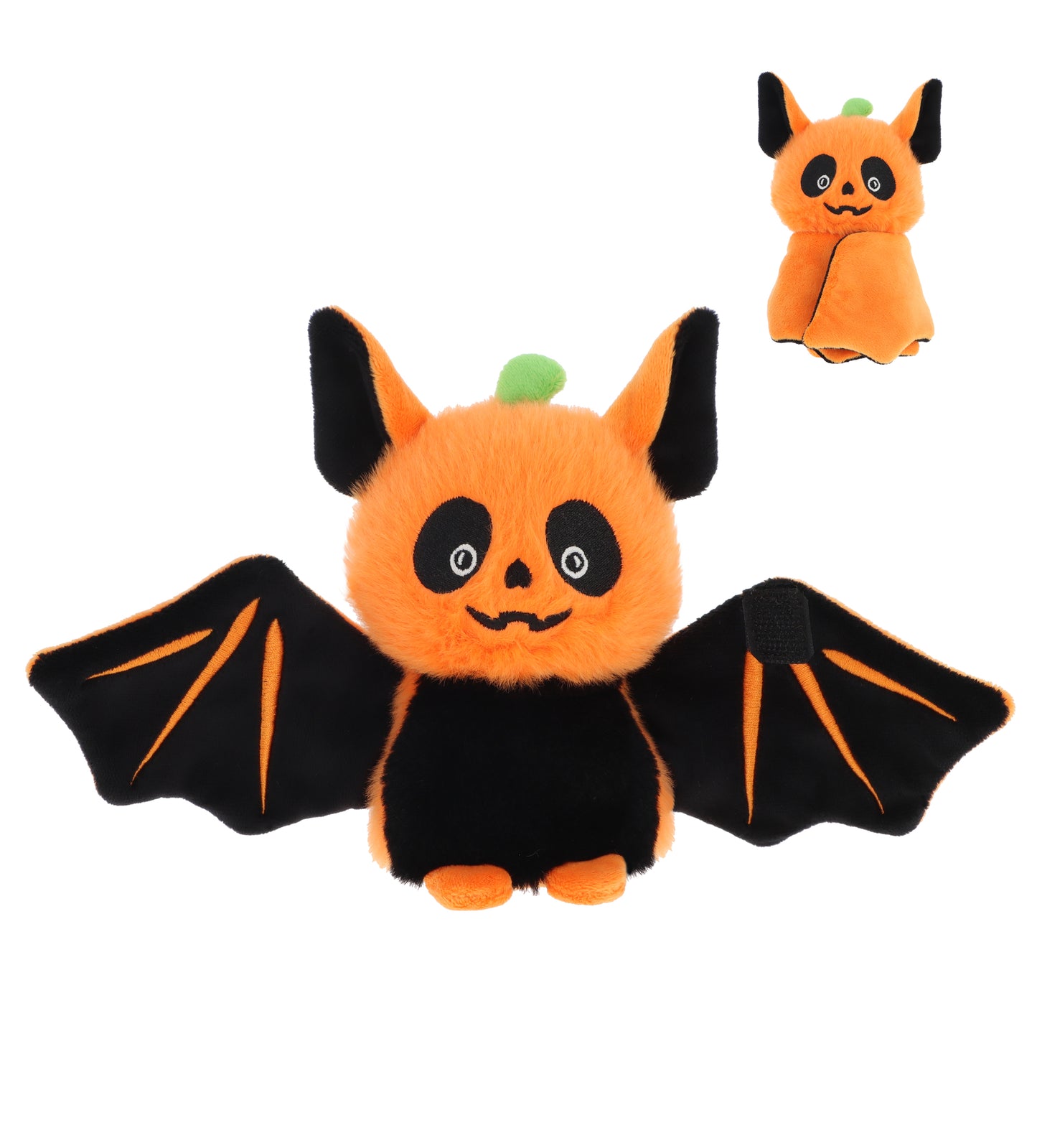Keel Toys Keeleco Halloween Orange Bat Small Plush Soft Toy 13cm