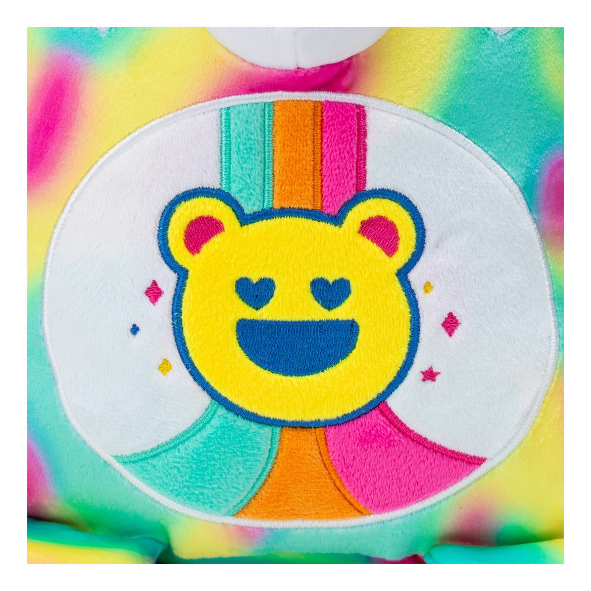 Care Bears Squishies Good Vibes Bear 25cm Plush Soft Toy