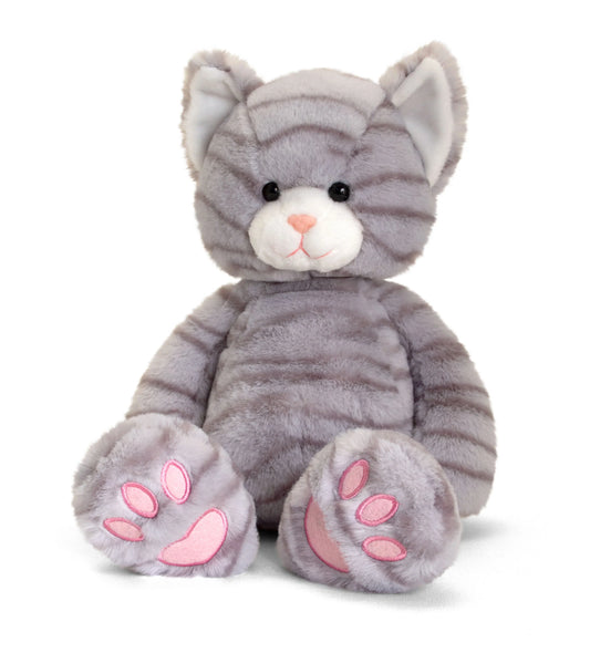 Keel Love to Hug Grey Cat 18cm Plush Soft Toy