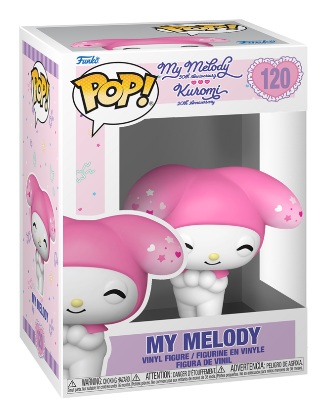 Funko Pop! Vinyl Sanrio My Melody & Kuromi: 20th Anniversary: Pop! Vinyl Figure: My Melody 120