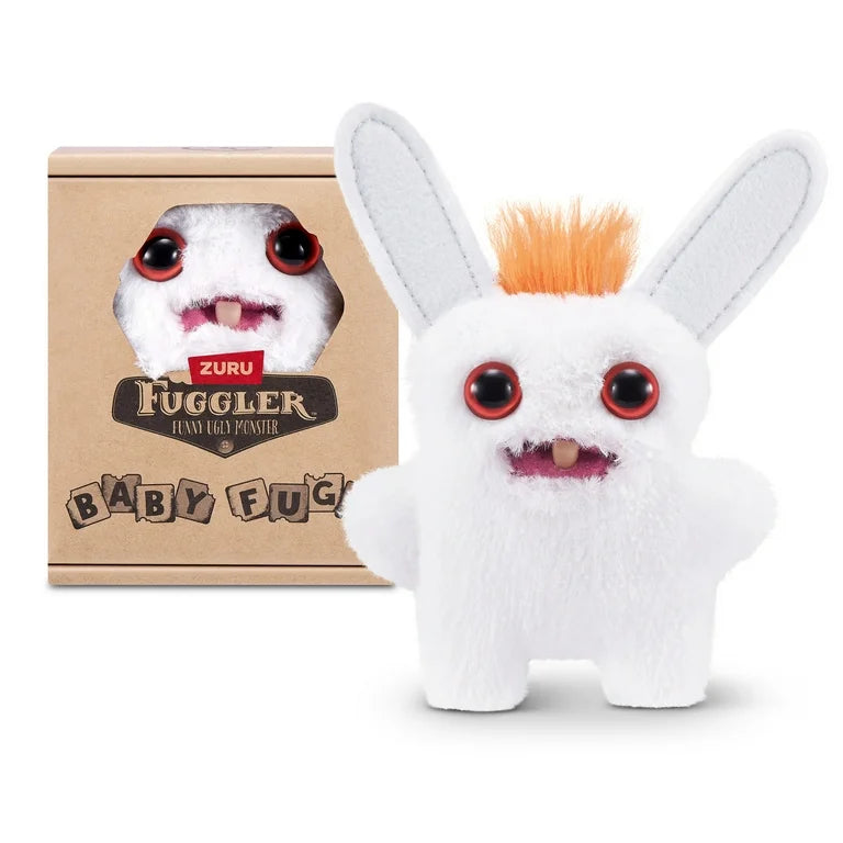 Fuggler Baby Fugg Rabid Rabbit Funny Ugly Monster Plush Soft Toy (Approx 3.5 Inch)