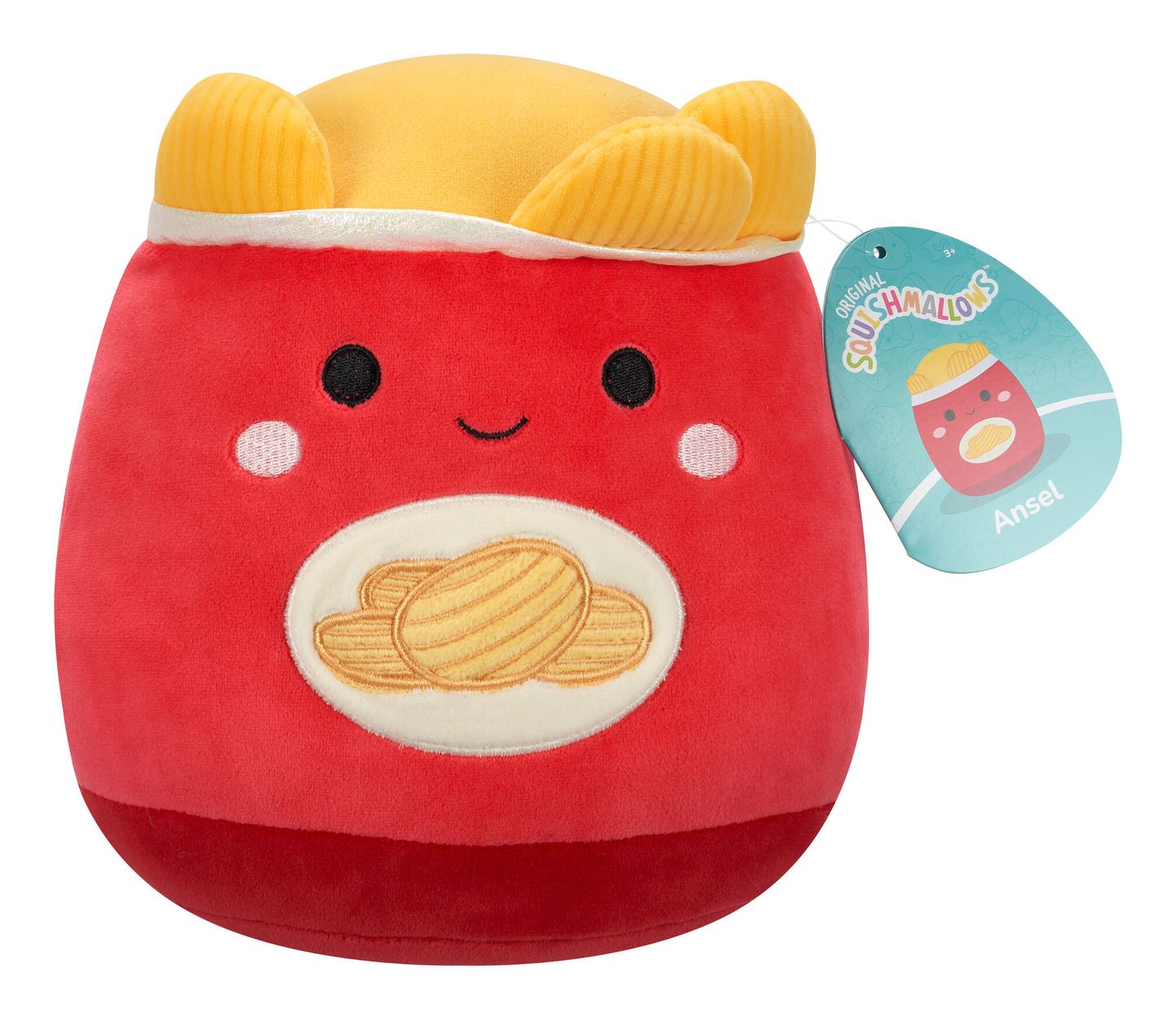 Squishmallows Ansel the Potato Chips 7.5 Inch Plush Soft Toy