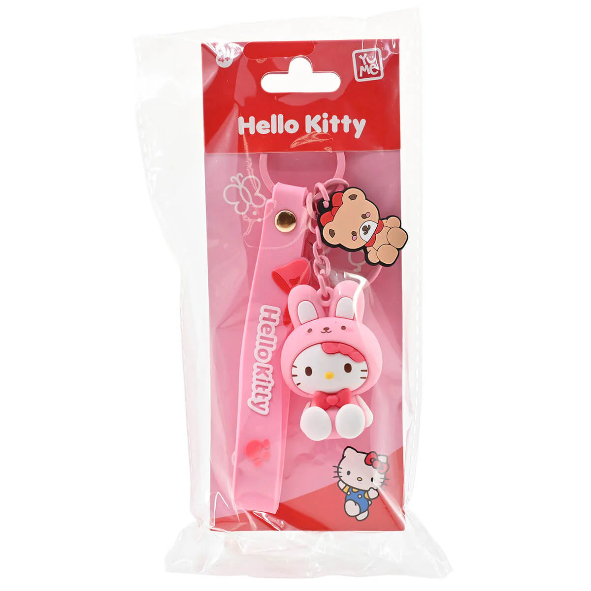 Hello Kitty and Friends Animal Series Keychains with Hand Strap