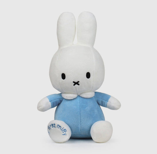 My First Miffy Baby Plush 23cm Soft Toy (Blue)