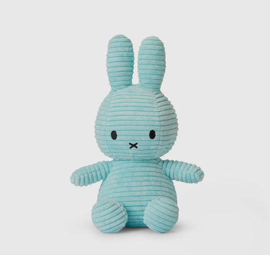 Miffy Corduroy Turquoise 23cm Plush Soft Toy