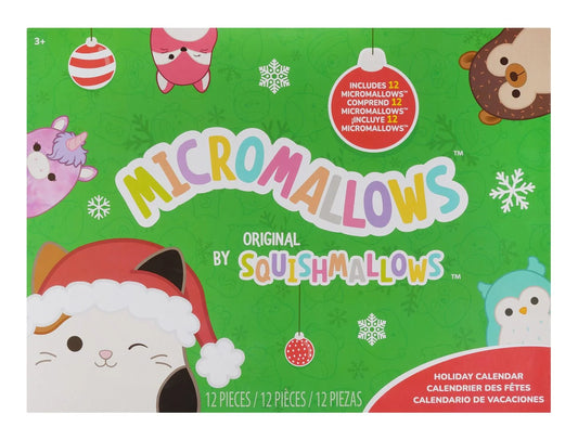 Squishmallows Micromallows 12 Day Christmas Advent Calendar