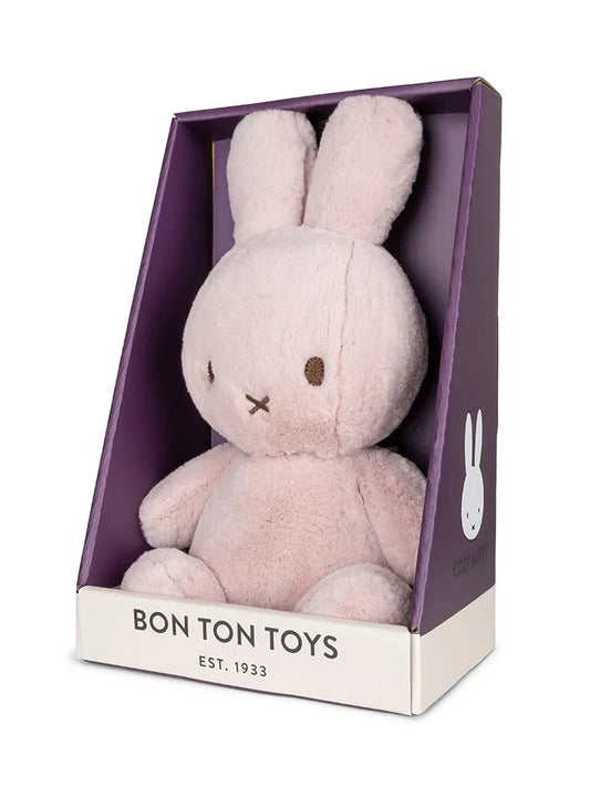 Miffy Cozy Pink Plush Soft Toy in Gift Box 23cm
