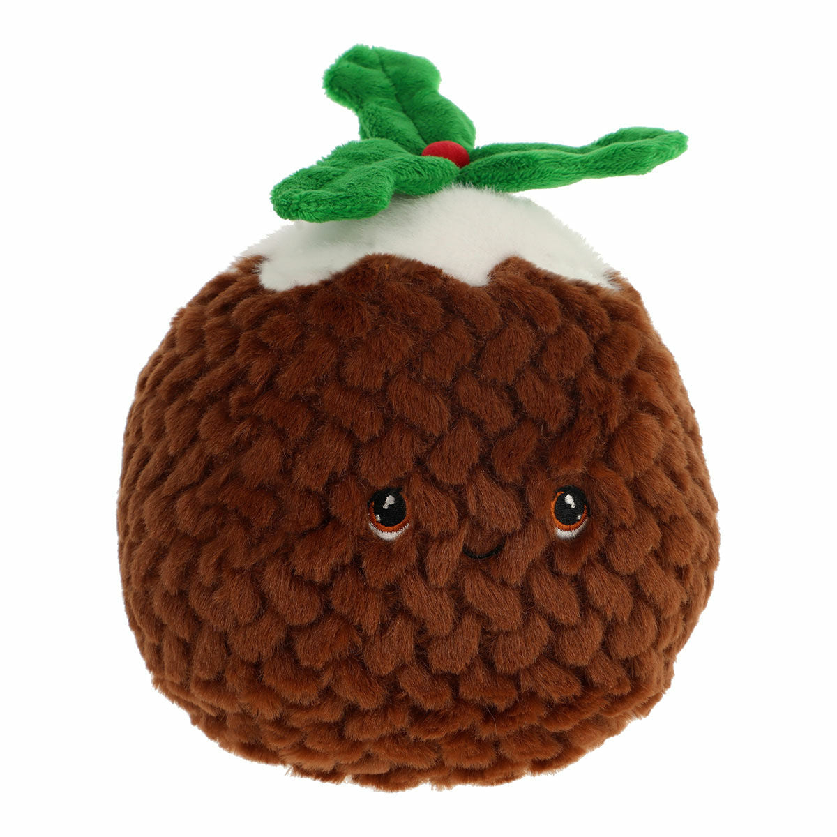 Keel Toys Keeleco Christmas Pudding 15cm Christmas Plush Soft Toy