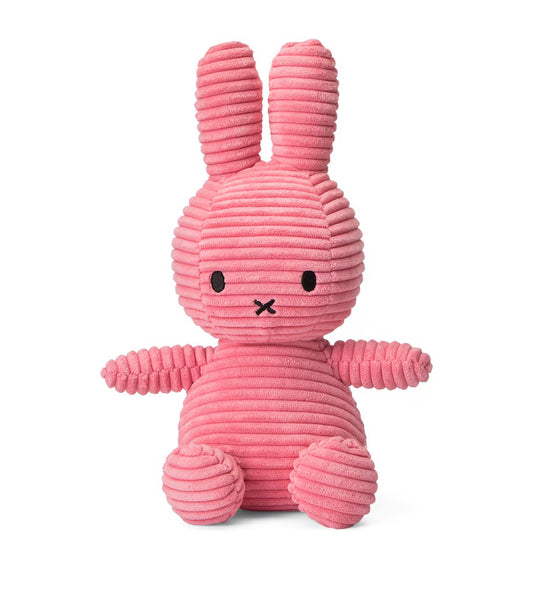 Miffy Corduroy Bubblegum Pink 23cm Plush Soft Toy