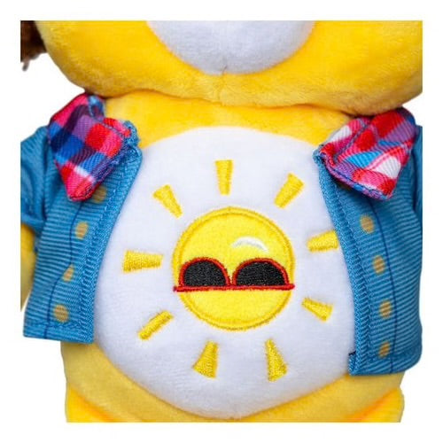 Care Bears x Stranger Things - Funshine Bear as Dustin 22cm Plush Soft Toy