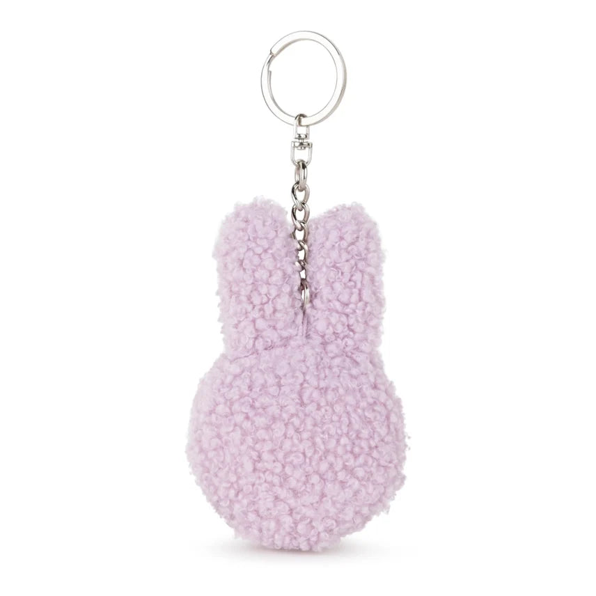Miffy Tiny Teddy Keyring Lavender 10cm - 100% Recycled